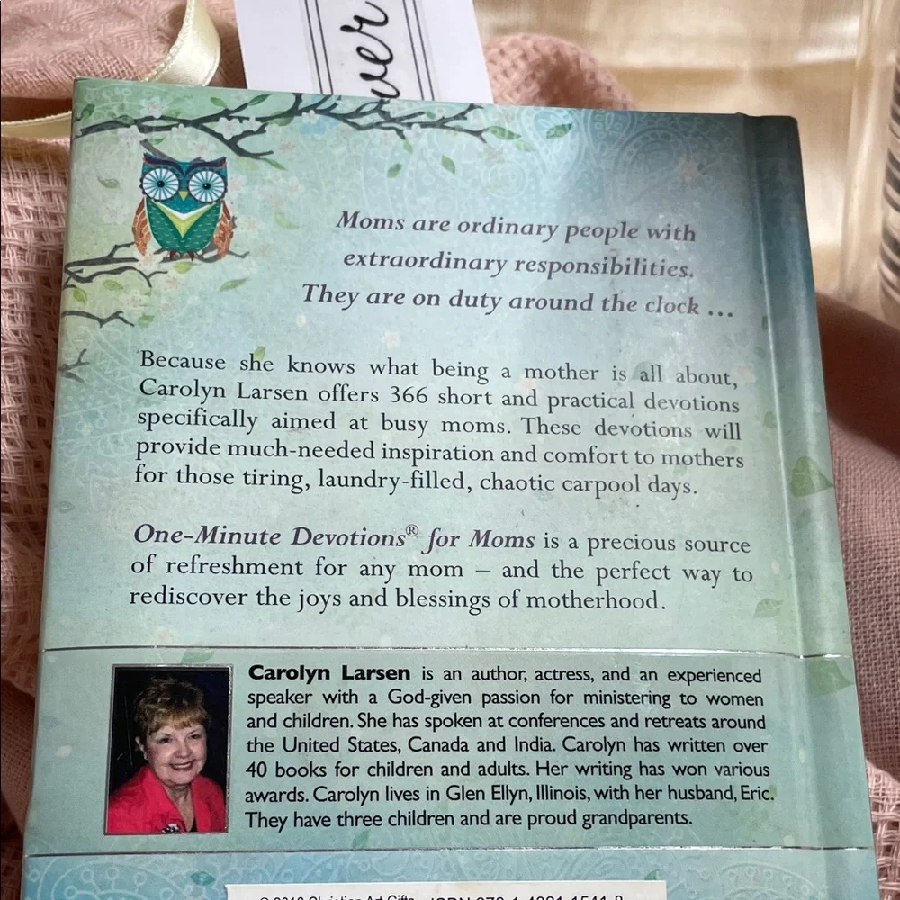 Tervis Pink Mom’s Cup and Green Mom's Devotional Set With Bookmark